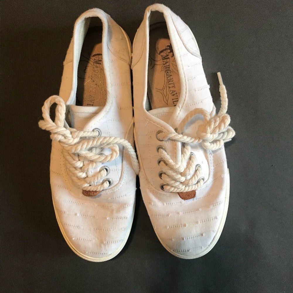 White sneakers